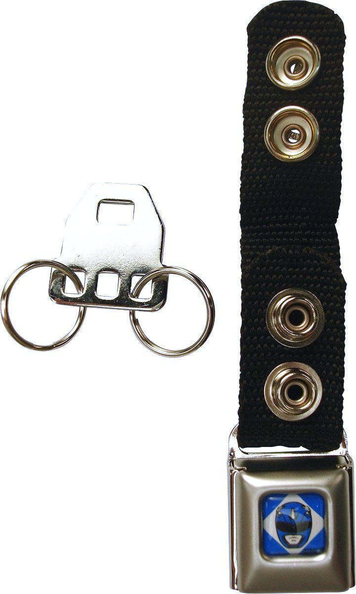 Power Rangers Blue Ranger Buckle Keychain