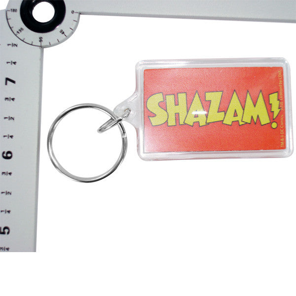 Shazam Name Keychain