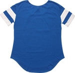 Captain America Star Ringer MF Ladies T-Shirt