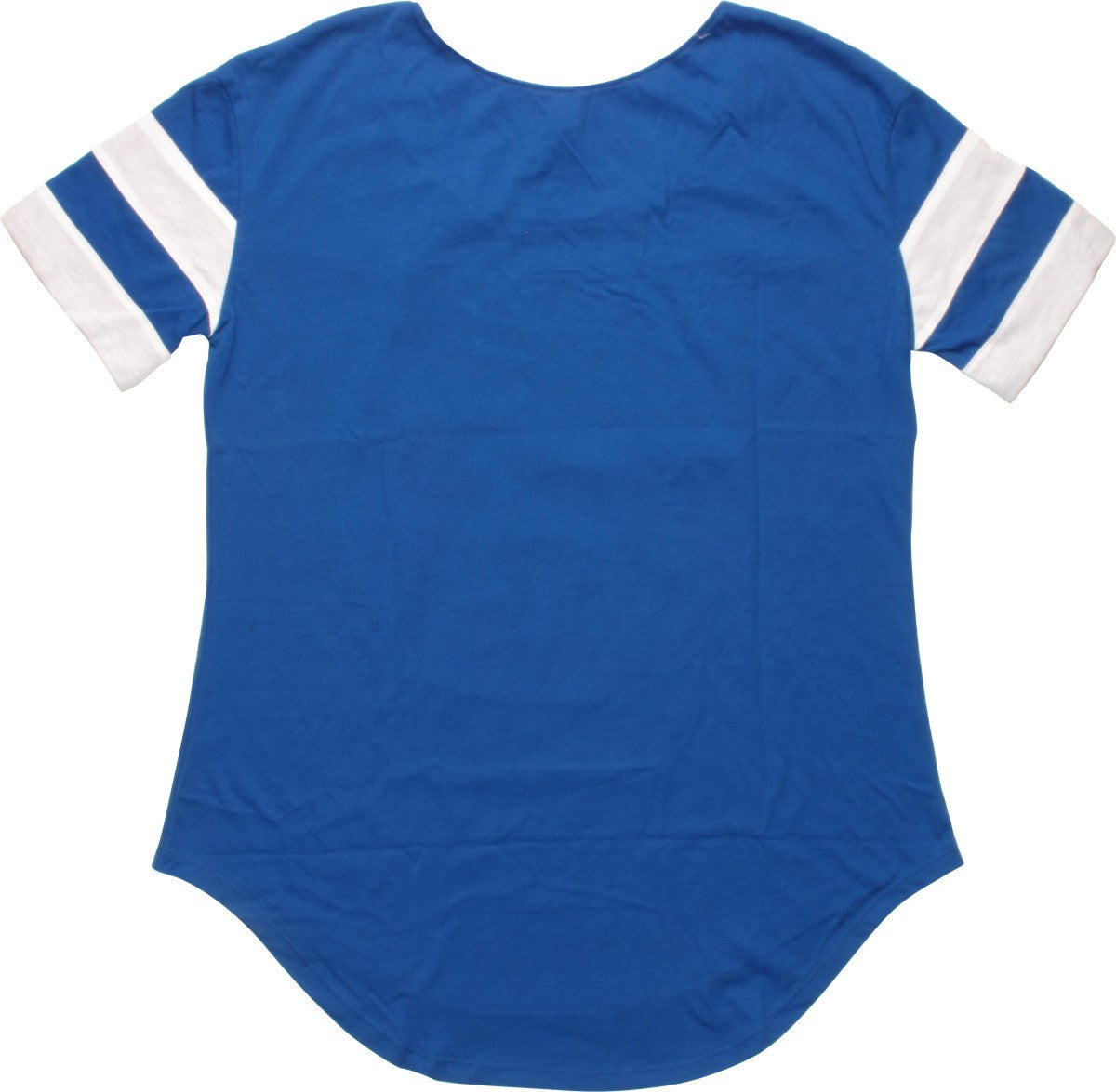 Captain America Star Ringer MF Ladies T-Shirt