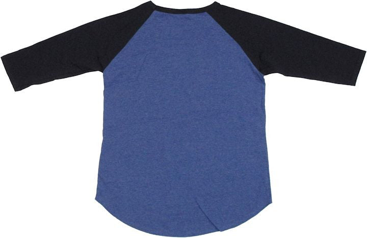 Superman Logo Raglan Ladies Tee