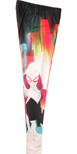 Spiderman Spider-Gwen Coverart Open Leggings