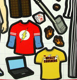 Big Bang Theory Sheldon Magnet Set