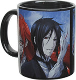 Black Butler Grell and Sebastian Mug