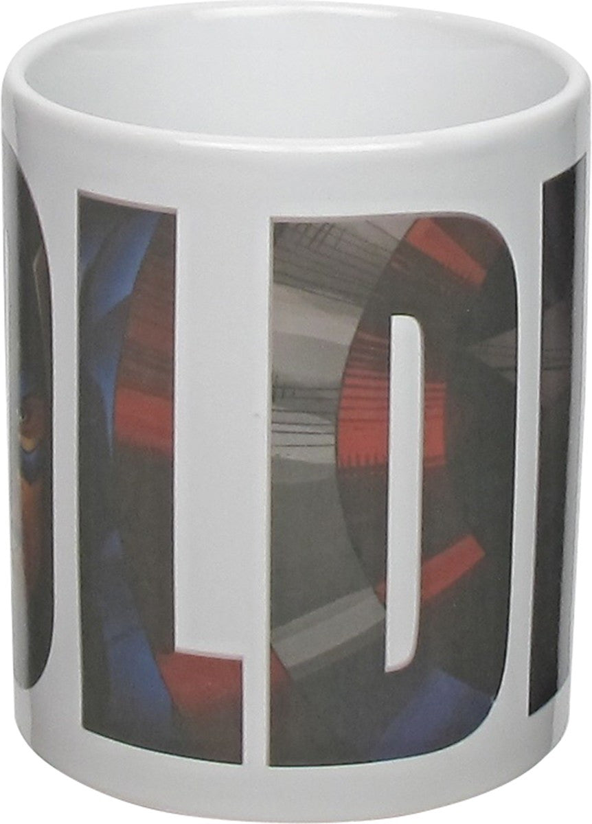 Captain America SOLDIER Heat Changing Mug