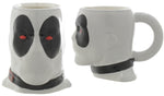 Deadpool Heads 4 Sculpted Mug Set