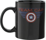 Captain America Civil War Team Cap Heat Change Mug