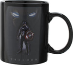 Captain America Civil War Team Cap Heat Change Mug