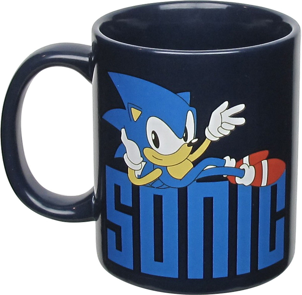 Sonic the Hedgehog On Logo Mug