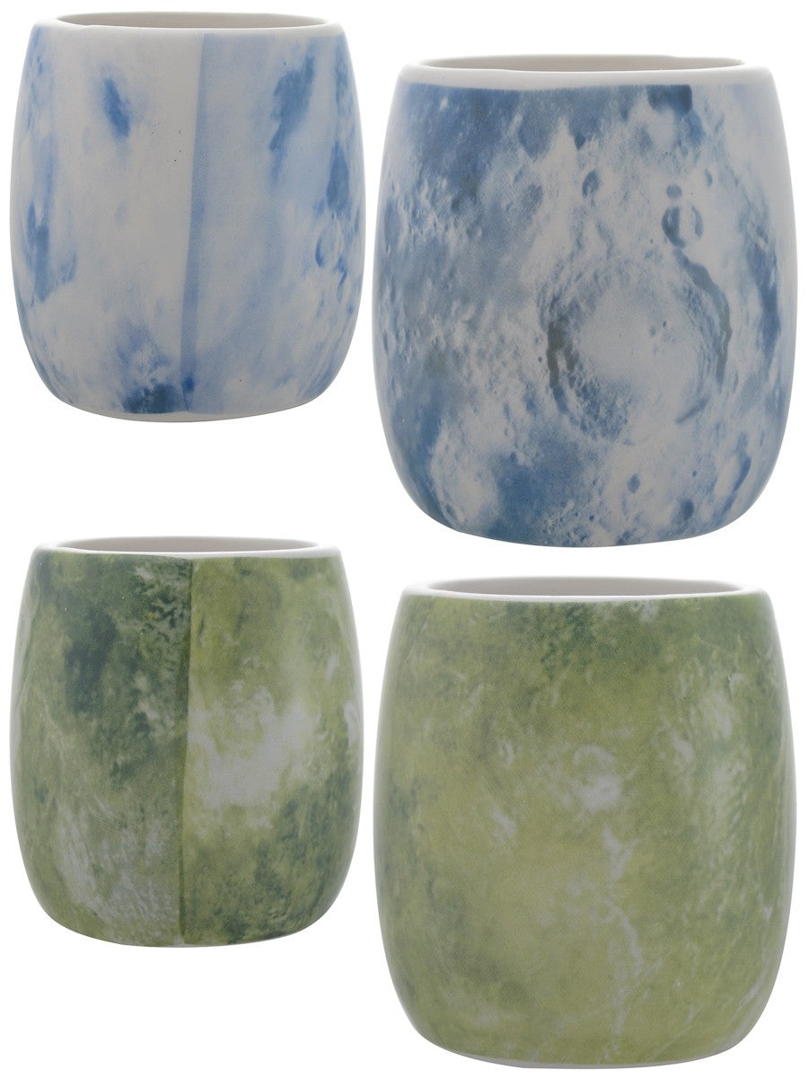 Star Wars 5 Planets and Death Star Ceramic Mug Set