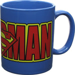 Superman Logo Name Wrap Mug