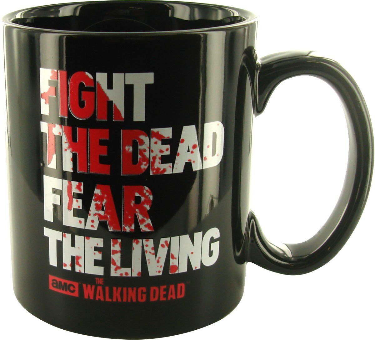 Walking Dead Fight Dead Fear Living Jumbo Mug