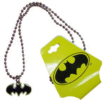 Batman Edged Logo Necklace