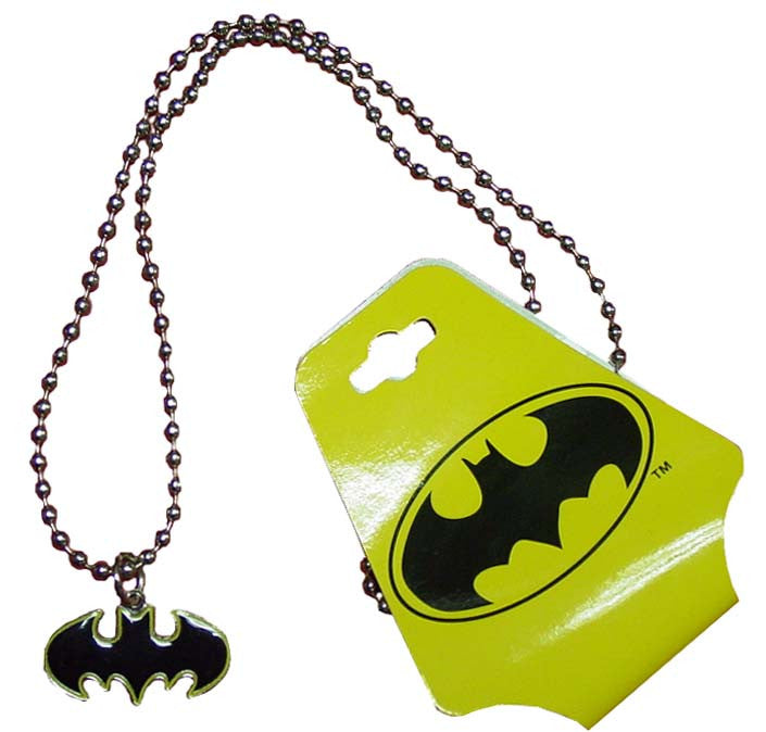 Batman Edged Logo Necklace
