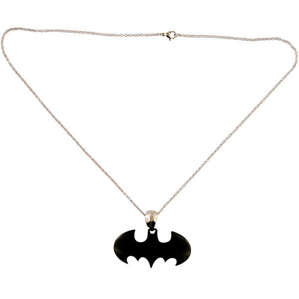 Batman Black Metal Necklace