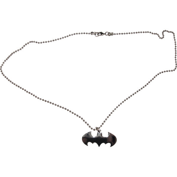 Batman Flat Silver Necklace
