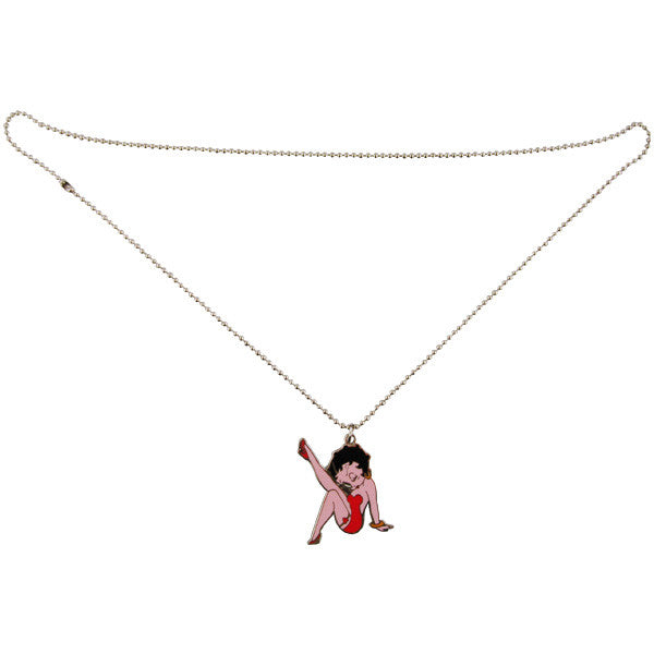 Betty Boop Pink Necklace