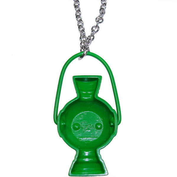 Green Lantern Lamp Necklace