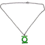 Green Lantern Enamel Fill Necklace