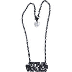 Star Wars Gem Name Black Necklace