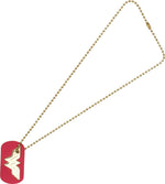 Wonder Woman Cut Out Dog Tag Necklace