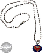 Superman Oval Logo Necklace