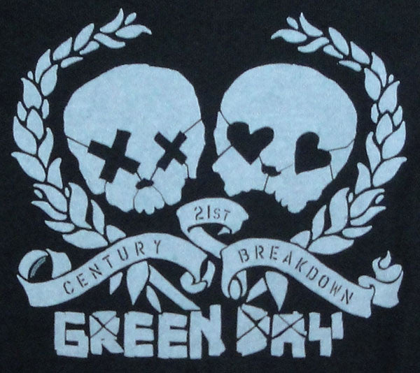 Green Day Skulls Snap Suit