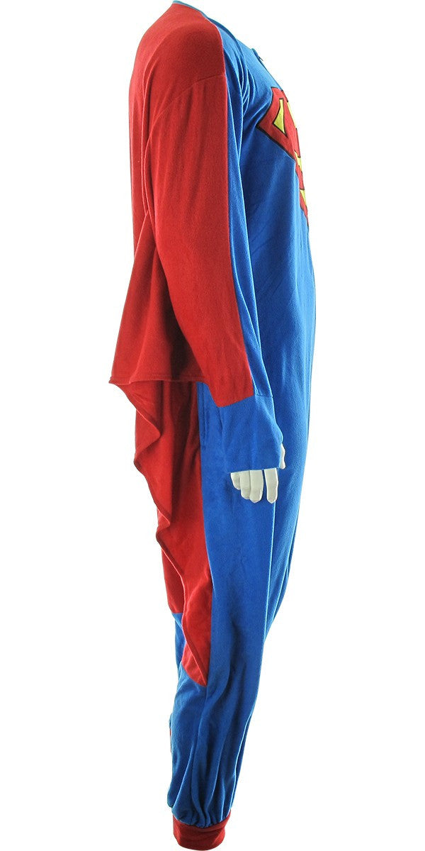 Superman Caped Costume Kigurumi Pajamas