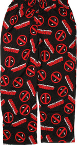 Deadpool Logos All Over Pants