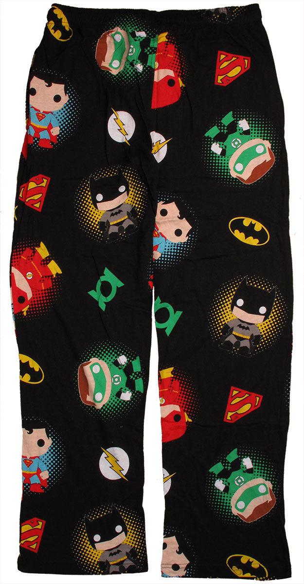 Justice League POP Heroes Pajama Pants