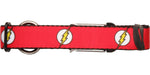 Flash Bolt Logo Pet Collar