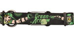 Green Arrow Action Poses Pet Collar