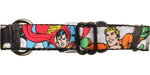 Justice League Heroic Poses Pet Collar