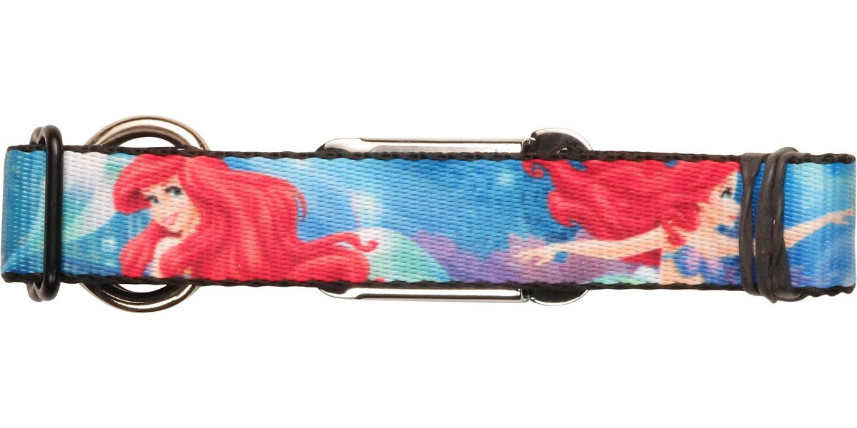 Little Mermaid Ariel Sea Poses Pet Collar