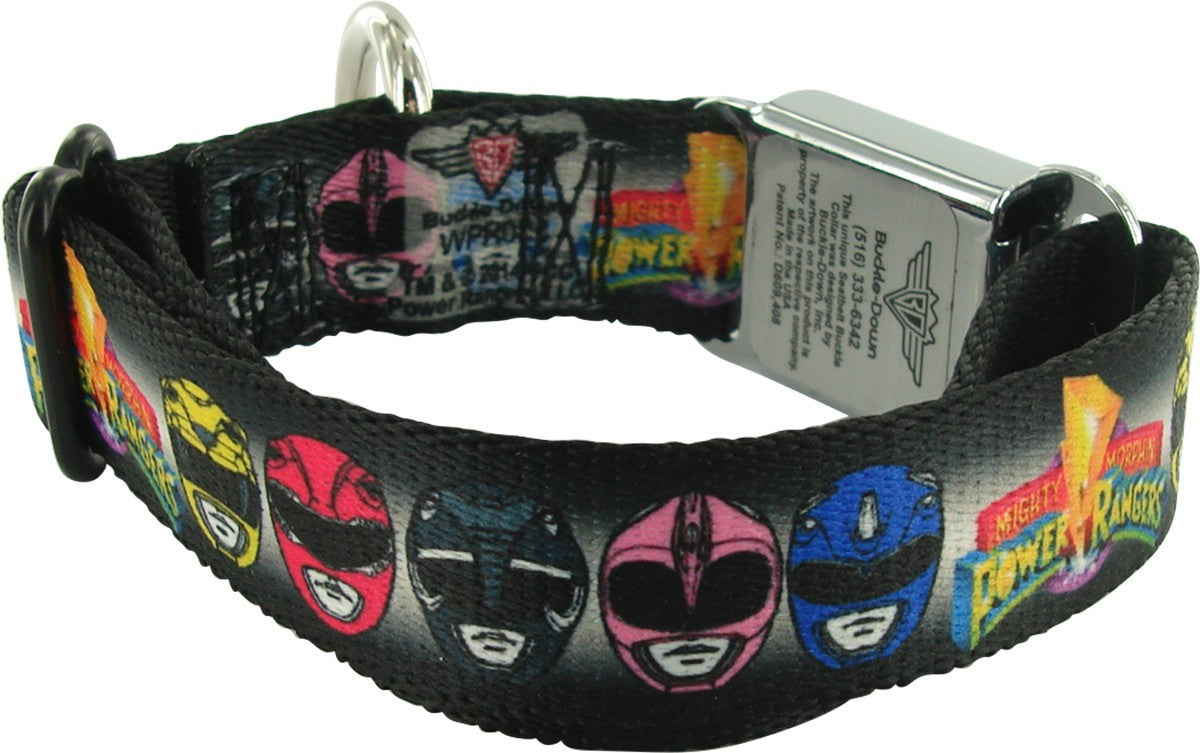 Power Rangers Helmets Pet Collar