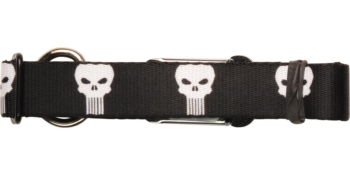 Punisher Skull Wrap Pet Collar