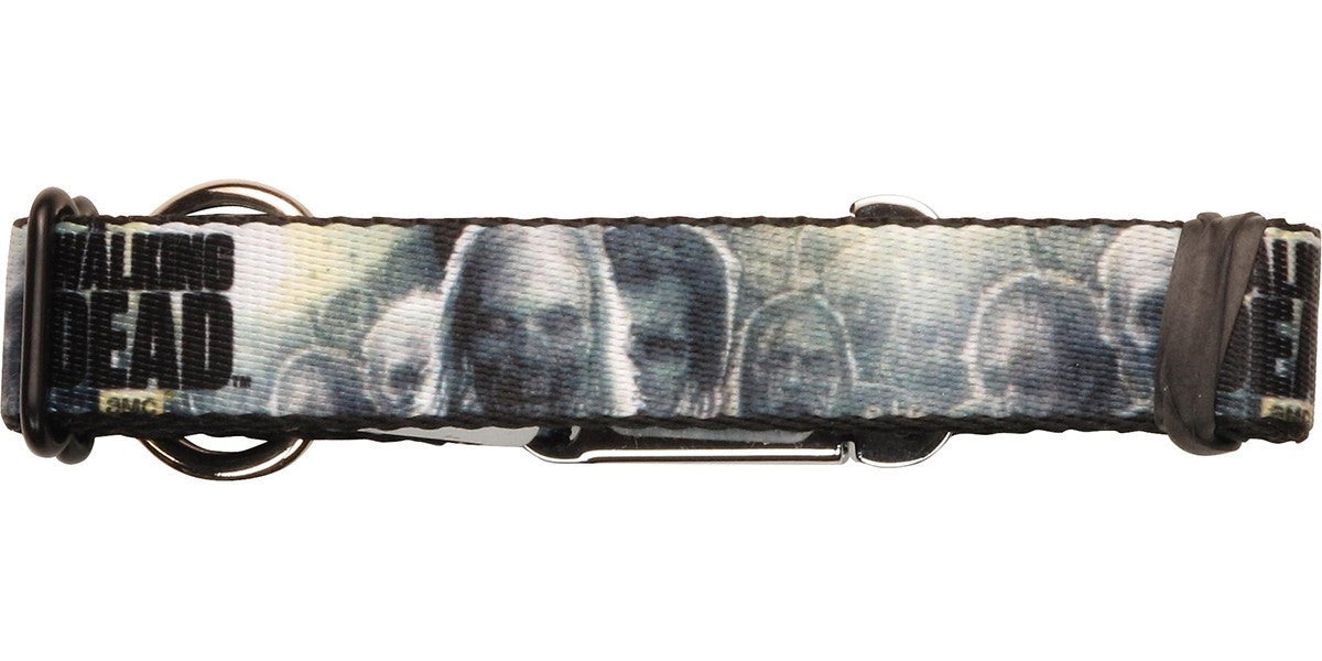 Walking Dead Zombie Faces Pet Collar