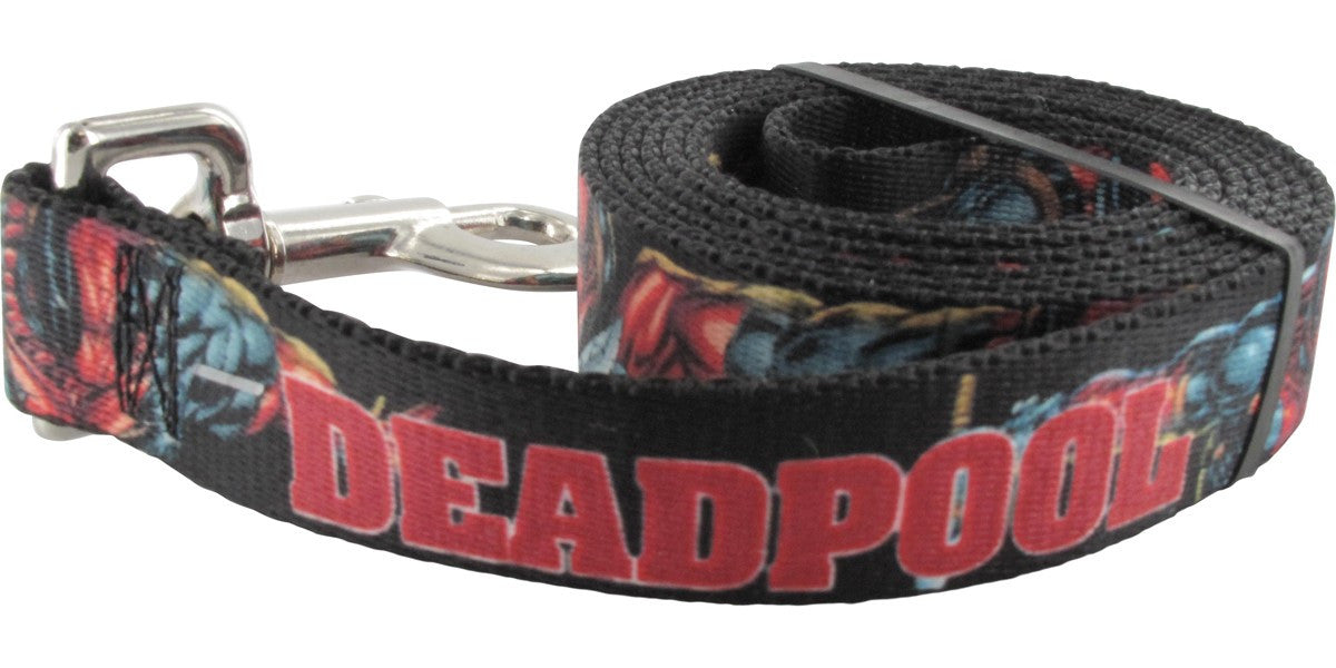Deadpool Name Poses Pet Leash