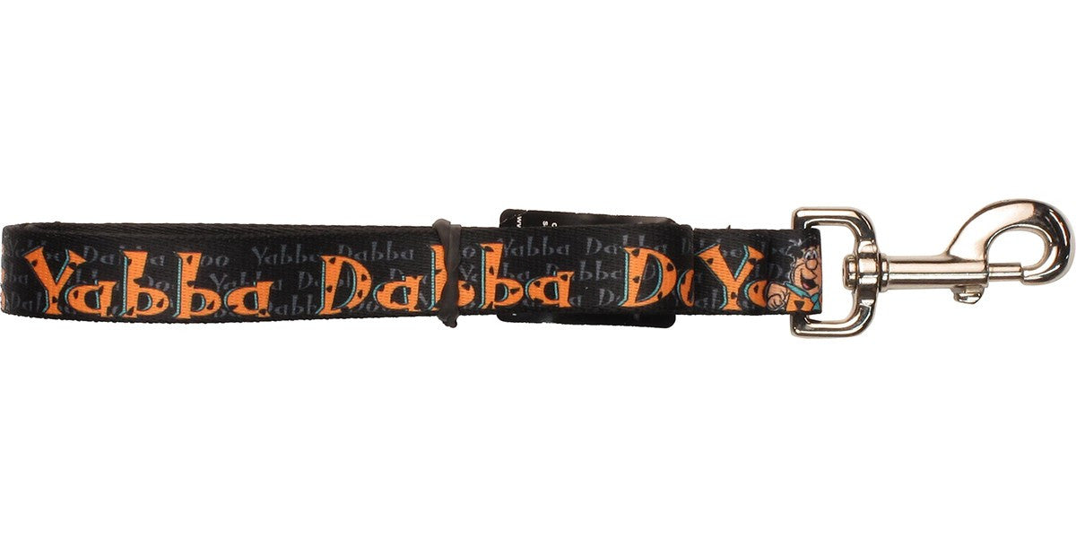 Flintstones Fred Yabba Dabba Doo Black Pet Leash