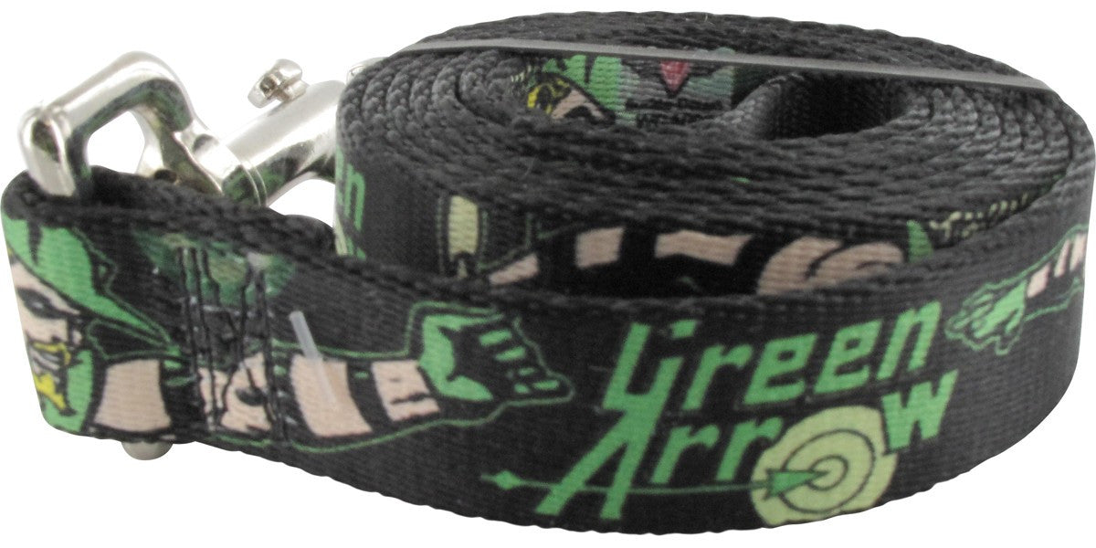 Green Arrow Action Poses Pet Leash