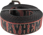 Sons of Anarchy SAMCRO Mayhem Red Pet Leash