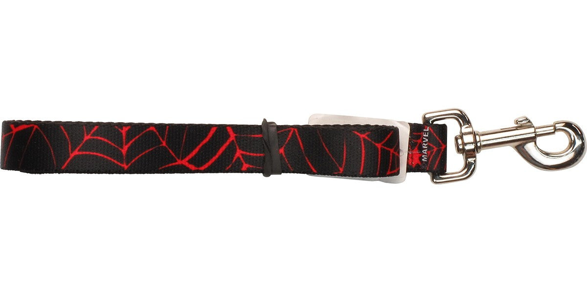 Spiderman Webs Black Pet Leash