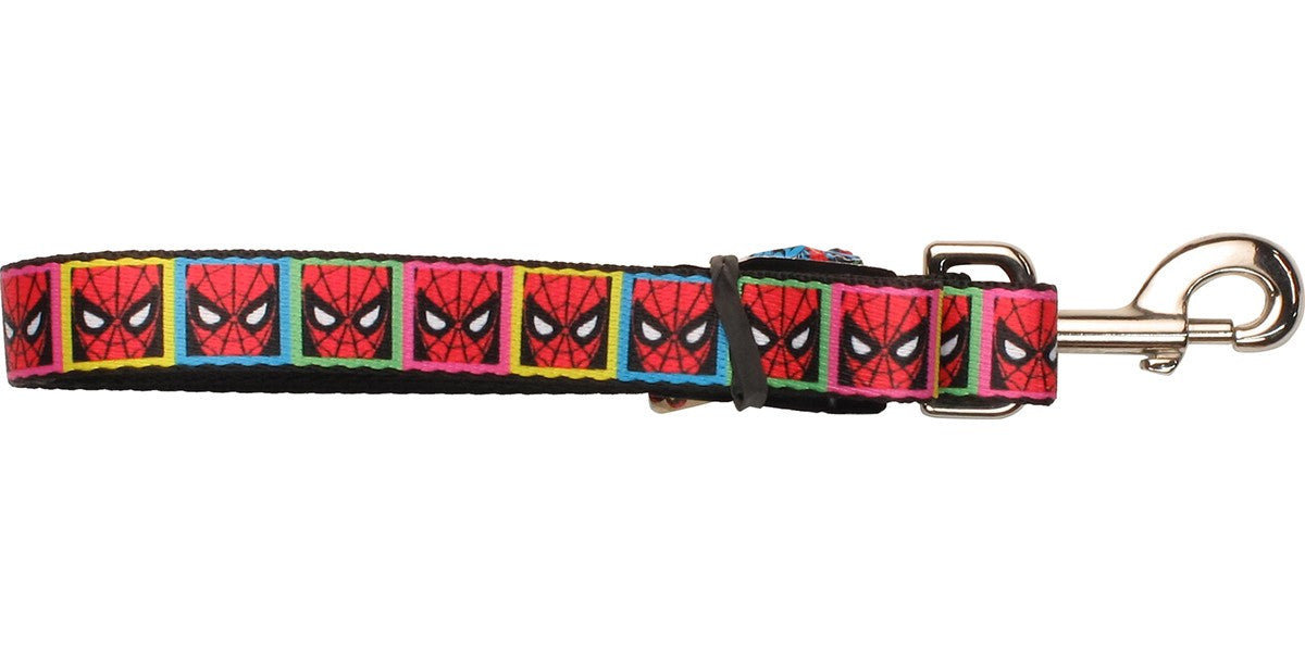 Spiderman Masks Color Squares Pet Leash