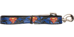 Superman Logo Blue Camo Pet Leash
