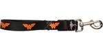 Wonder Woman Logo Black Pet Leash