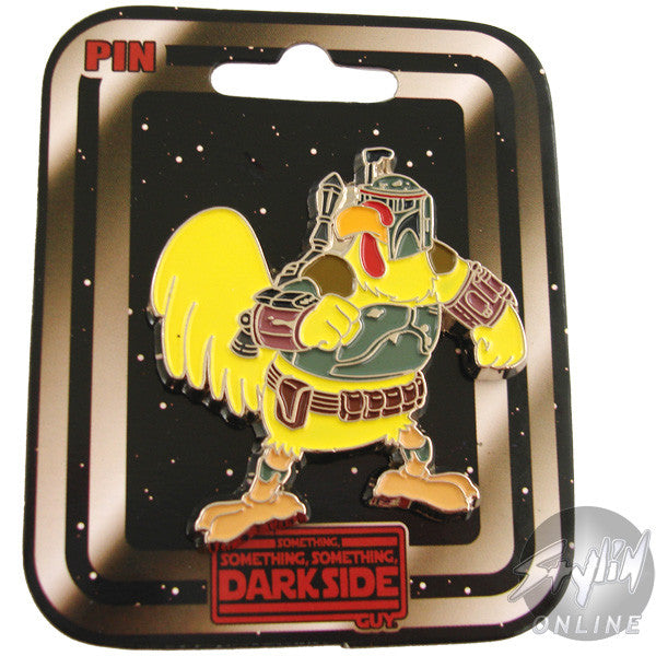 Family Guy Chicken Fett Pin Pewter