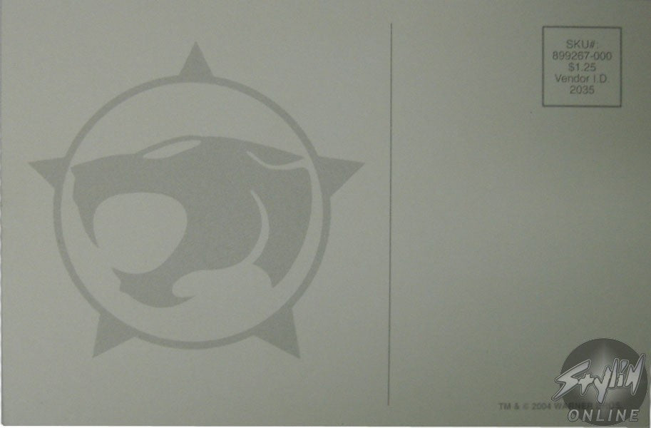 Thunder Cats Name Postcard