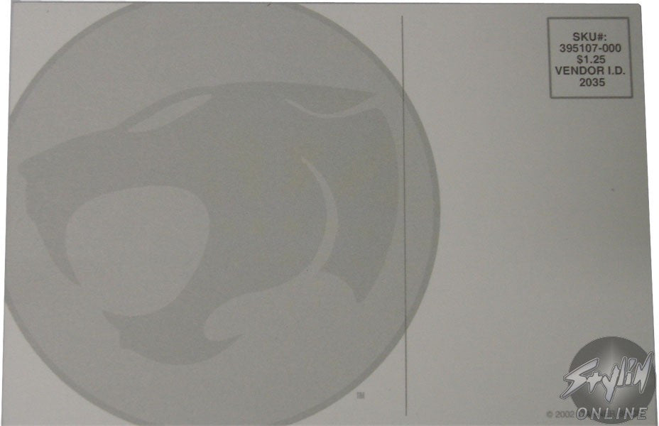 Thunder Cats Stance Postcard
