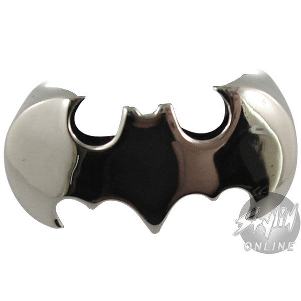 Batman Logo Chrome Ring