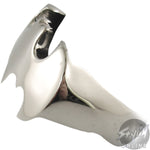 Batman Logo Chrome Ring